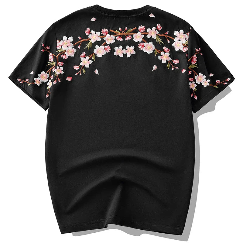 Sakura Shoulder Bloom Tee