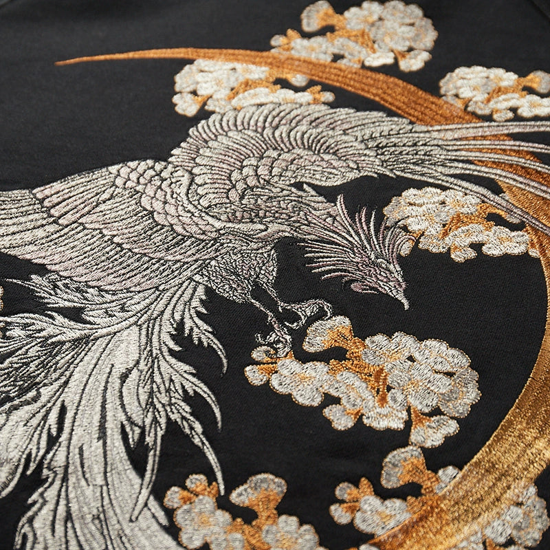Bluza z kapturem Harmony Phoenix z haftem