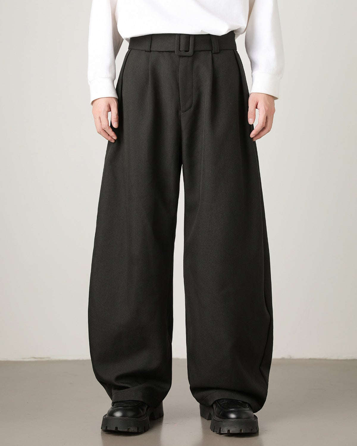 Foku | Loose fit wide pants