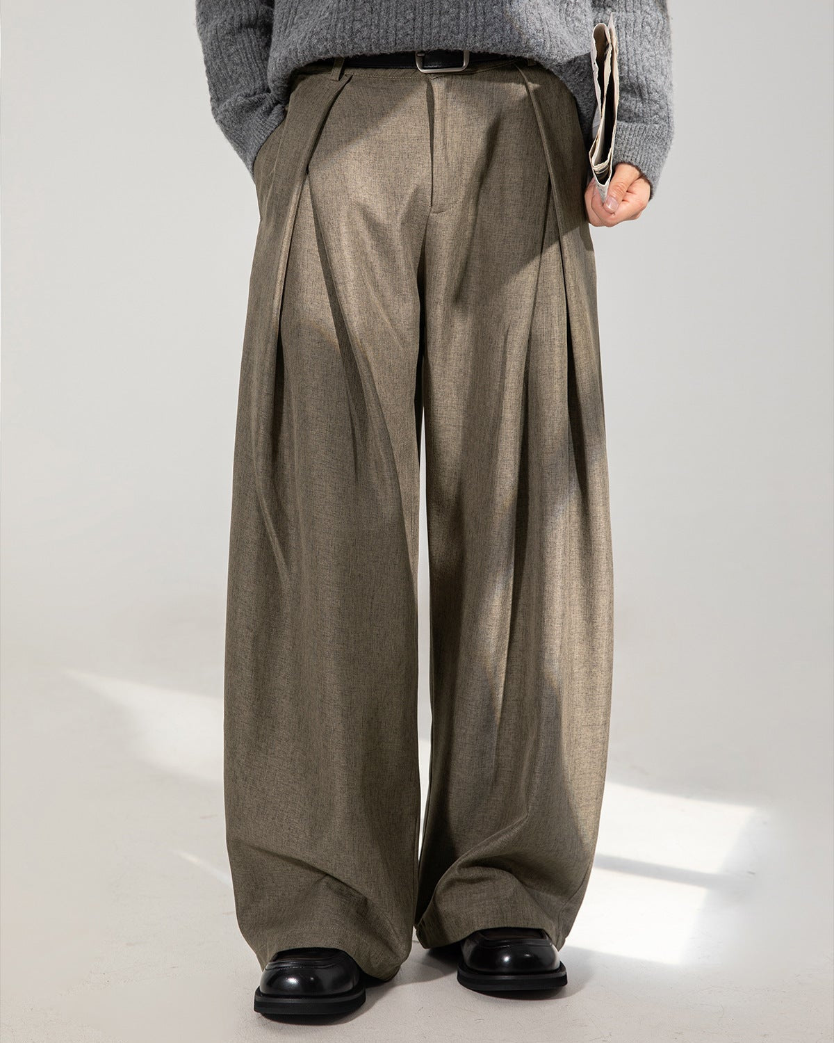 Fanu | Szerokie spodnie w stylu hakama