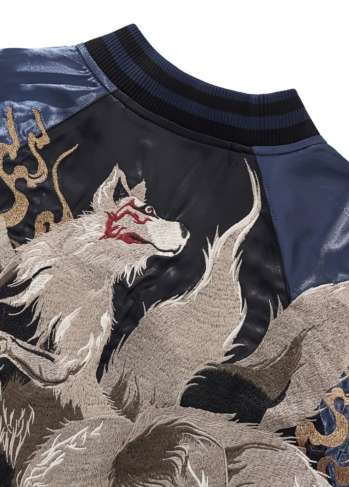 Tsukigami Embroidered Sukajan Jacket