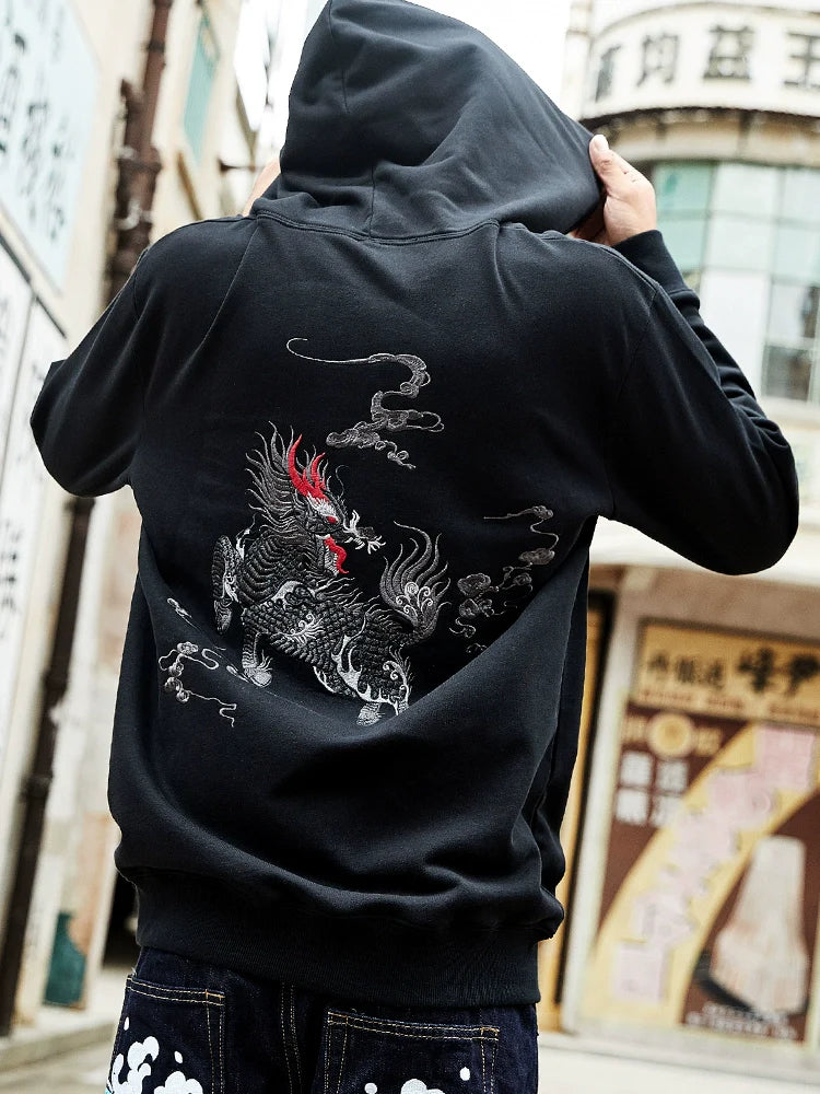 Kylin Embroidered Hoodie