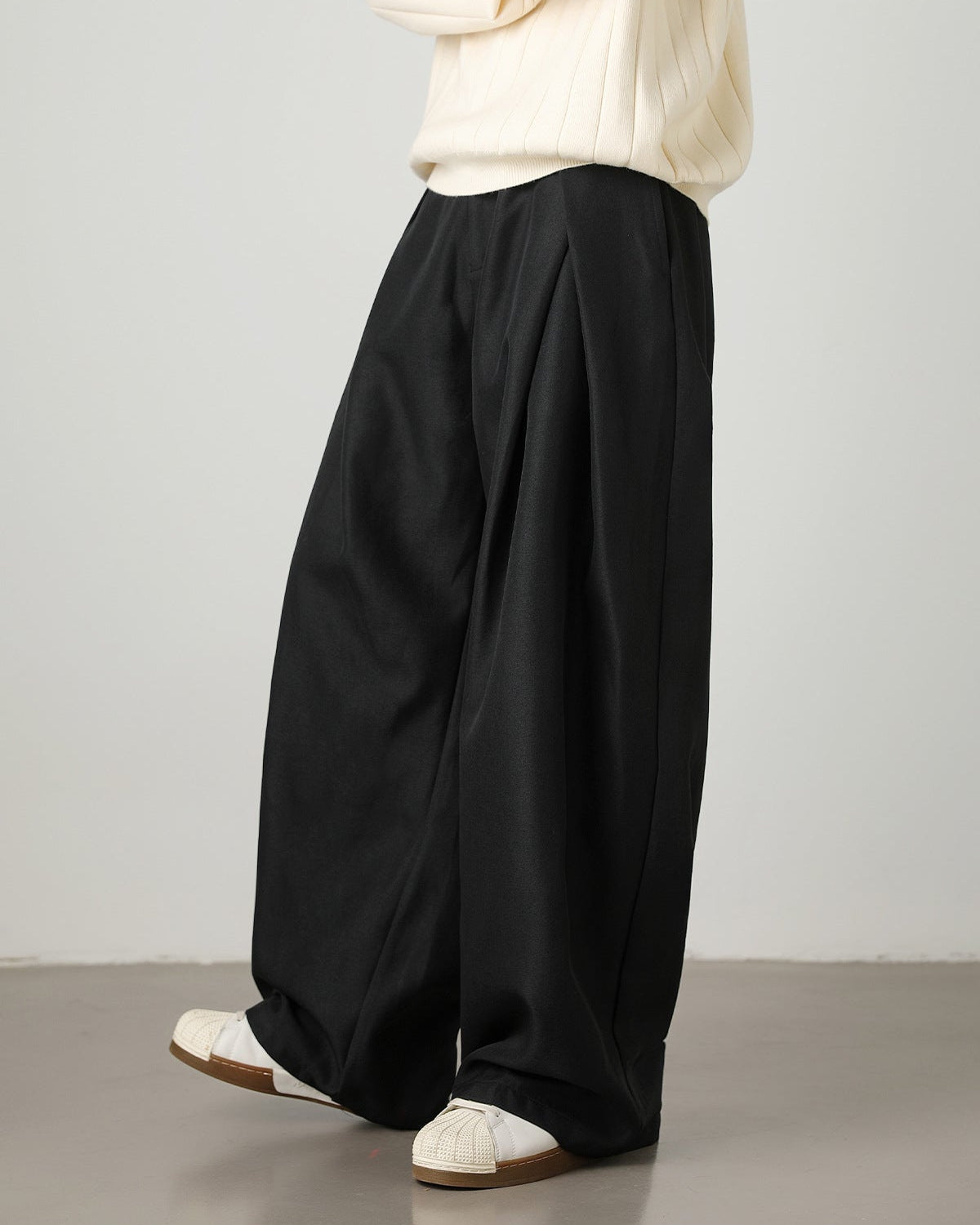 Fanu | Szerokie spodnie w stylu hakama