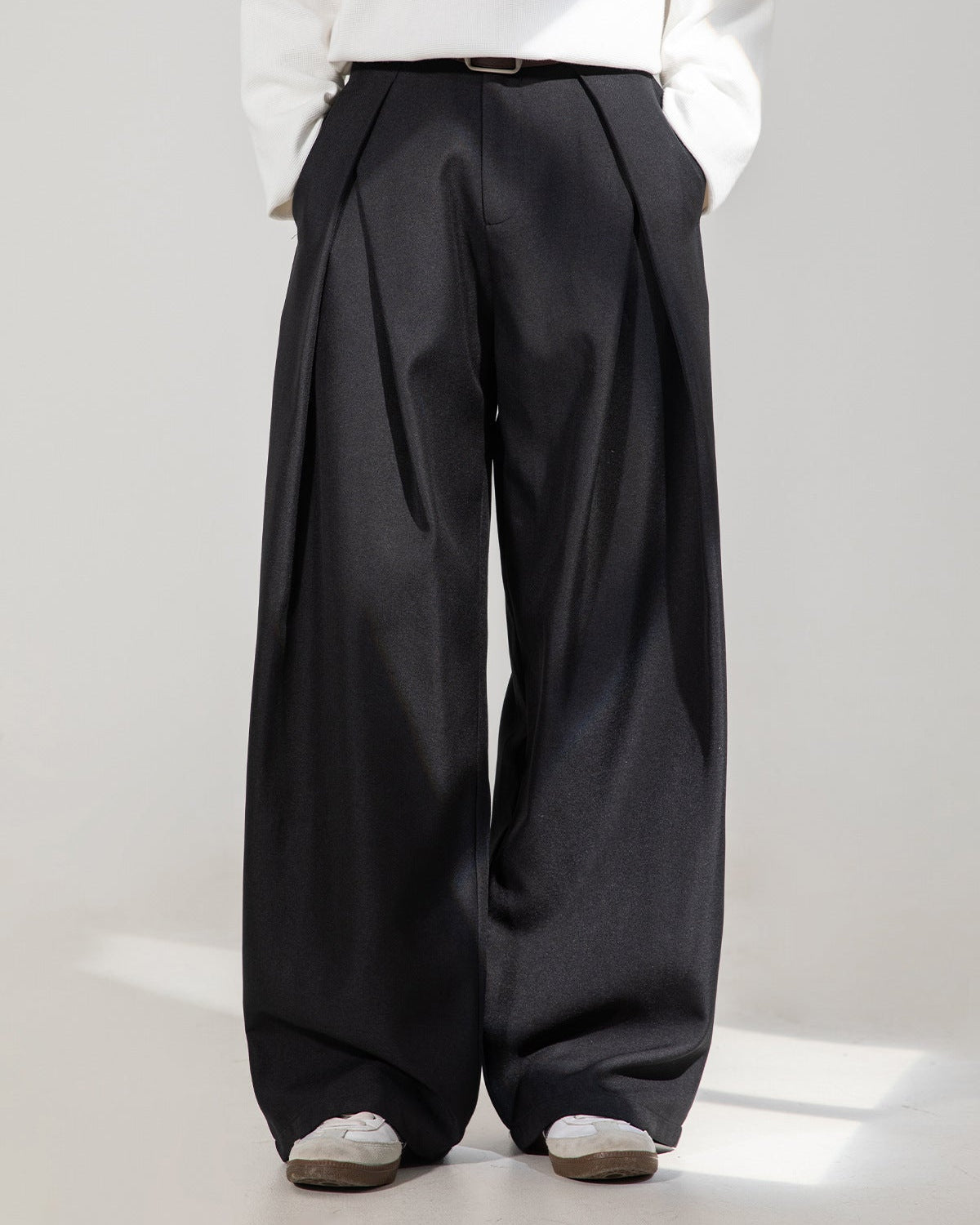 Fanu | Szerokie spodnie w stylu hakama