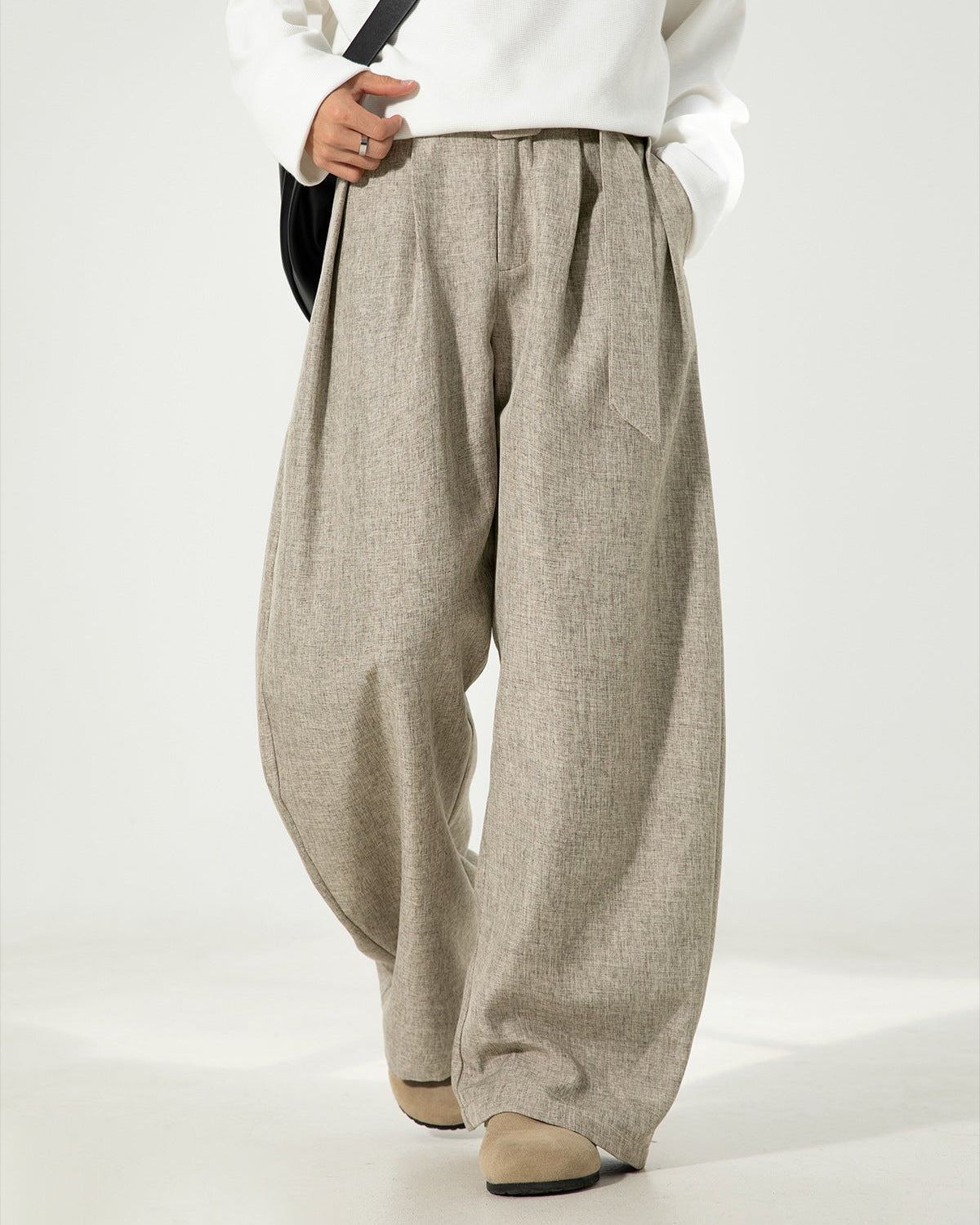 Foku | Loose fit wide pants