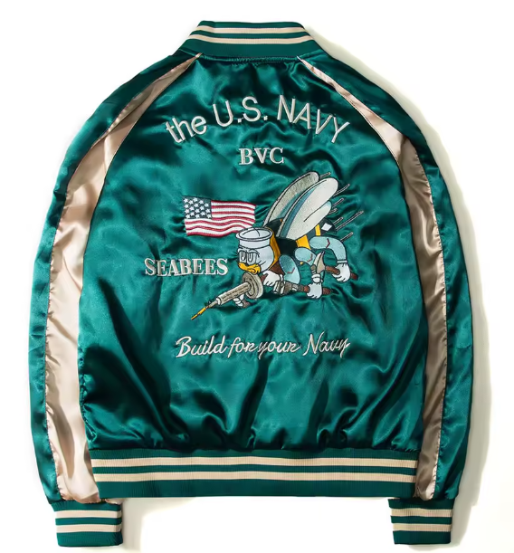 Sukajan | Double sided US Navy