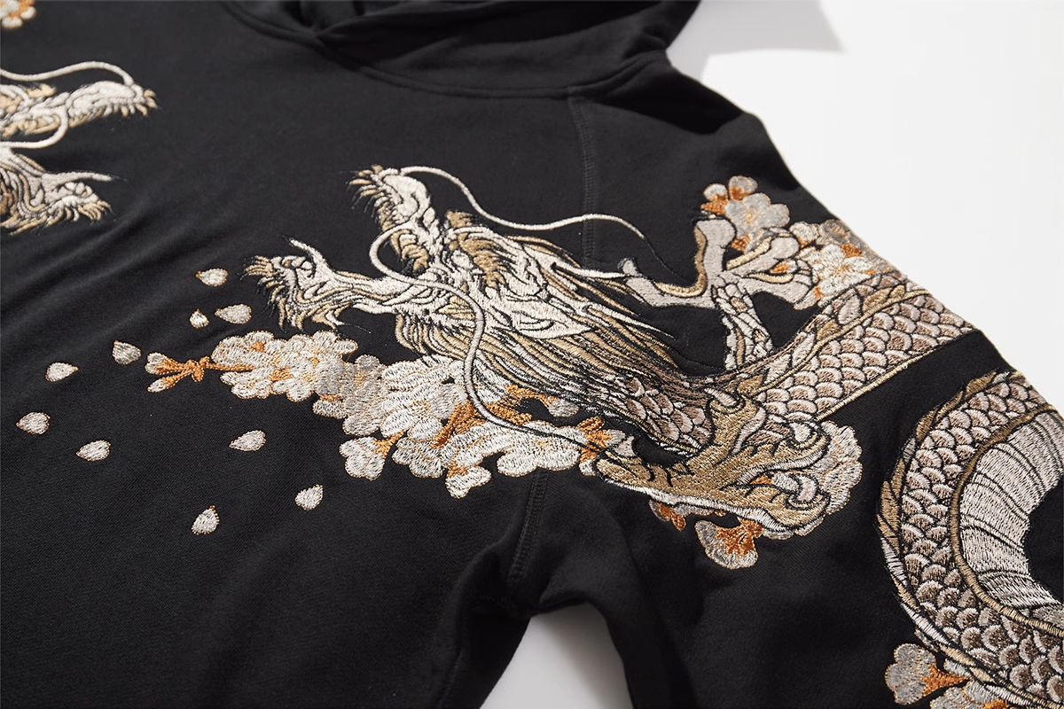 Bluza z kapturem Harmony Phoenix z haftem
