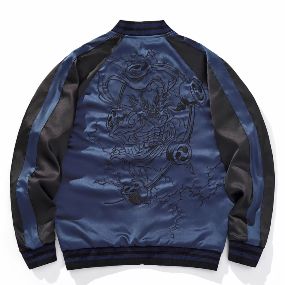 Raijin Embroidered Sukajan Jacket