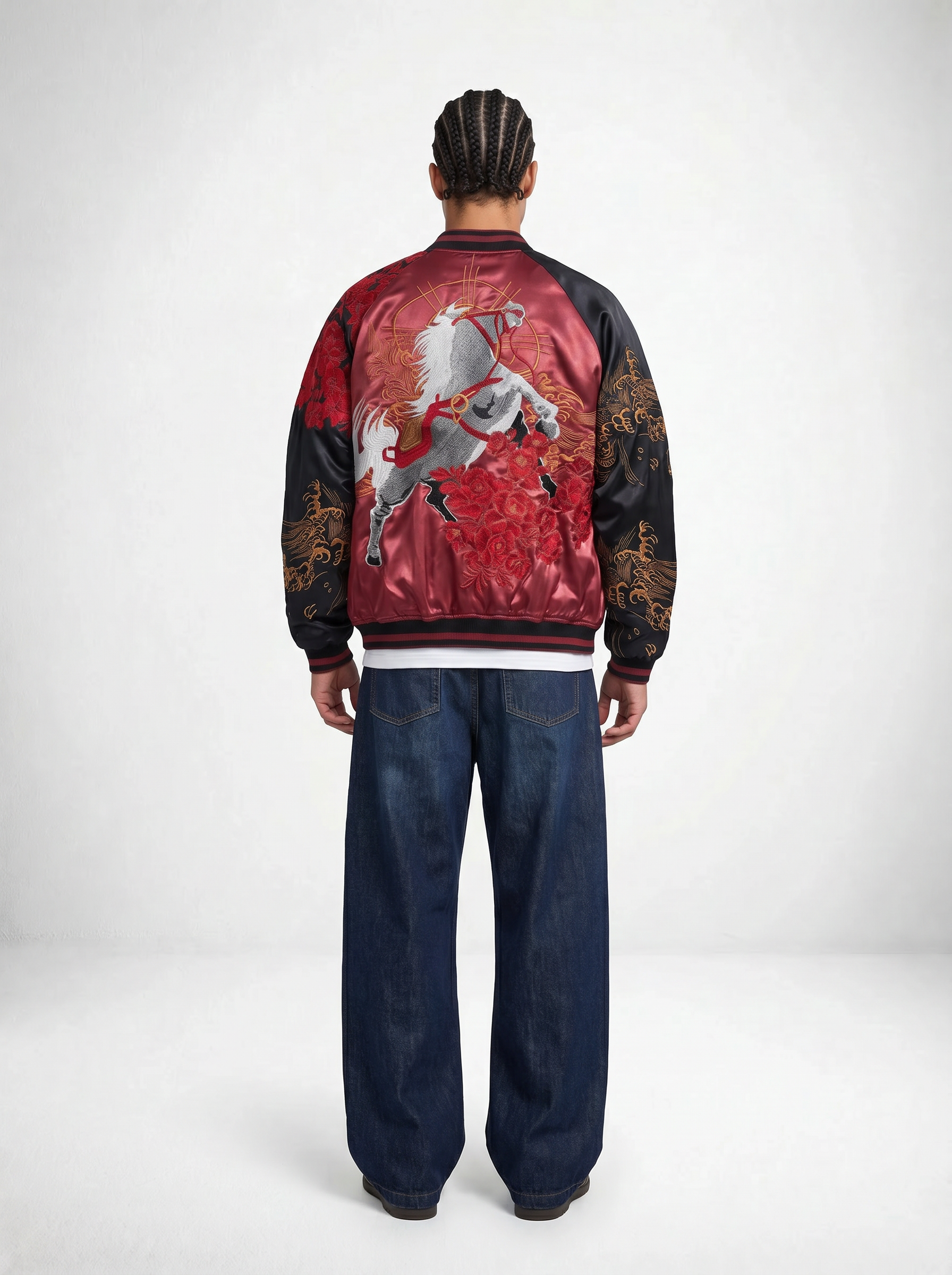 Hakuba Sukajan Jacket (Reversible)
