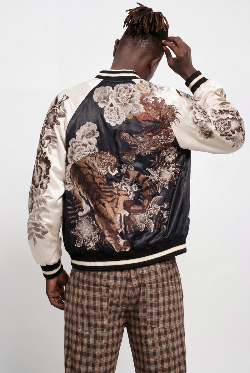 Ryūkō Embroidered Sukajan Jacket