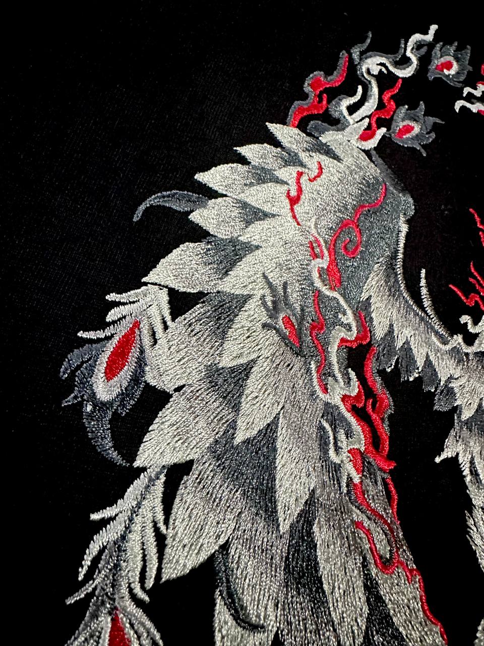 Emerging Phoenix Embroidered T-shirt