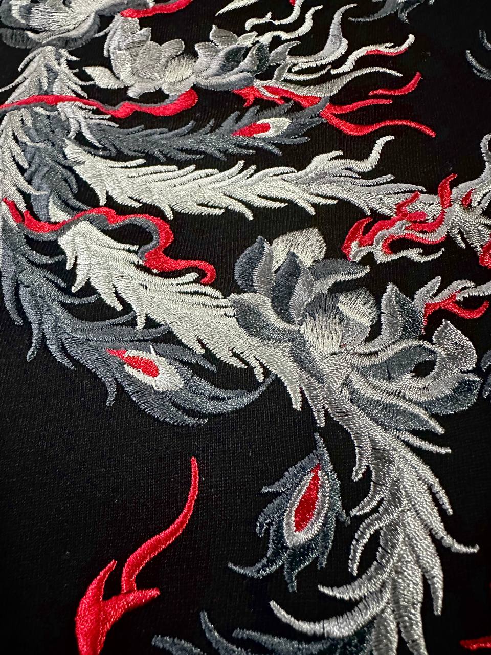 Emerging Phoenix Embroidered T-shirt