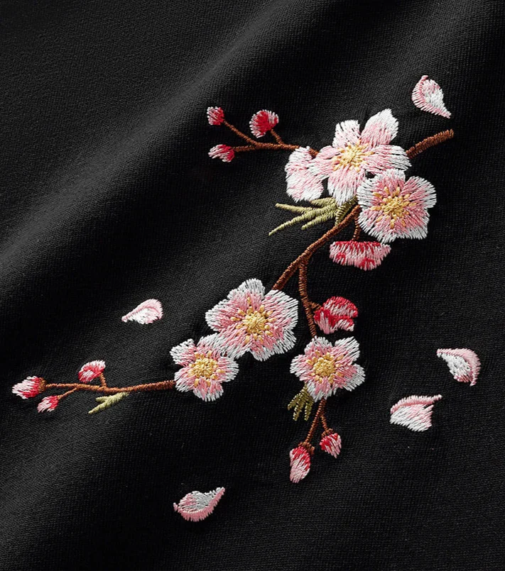 Koszulka Sakura Shoulder Bloom