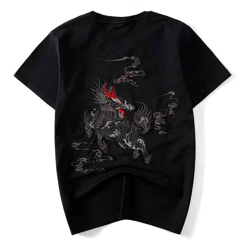 Kylin Embroidered T-shirt