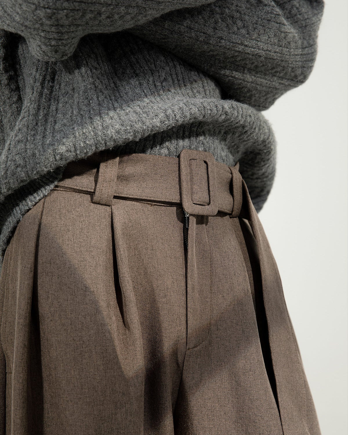 Foku | Loose fit wide pants