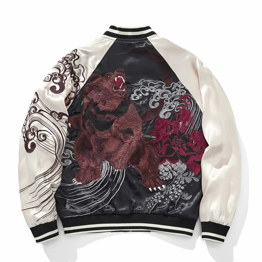 Kurokuma Embroidered Sukajan Jacket