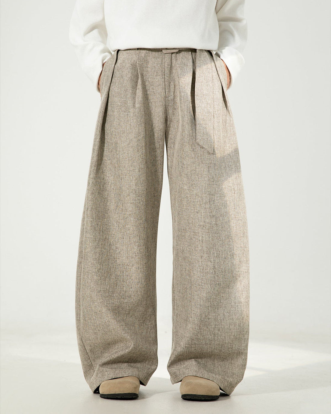 Foku | Loose fit wide pants