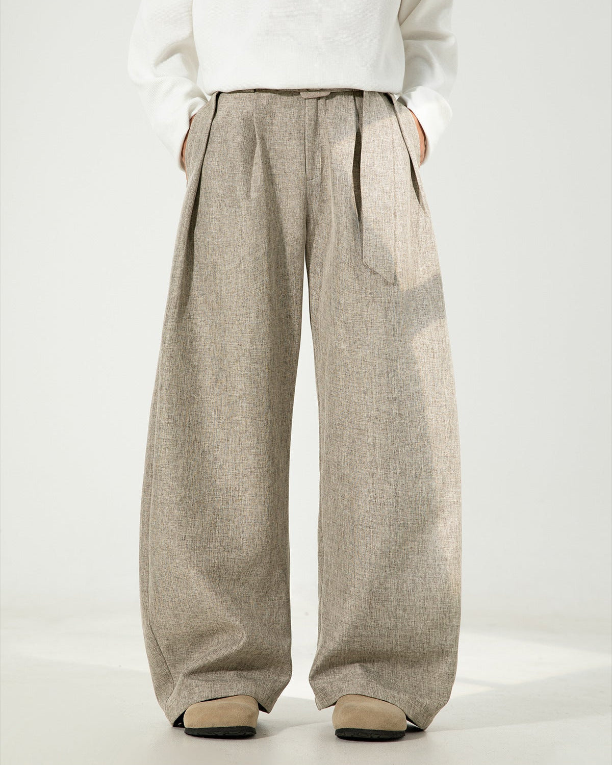 Foku | Loose fit wide pants