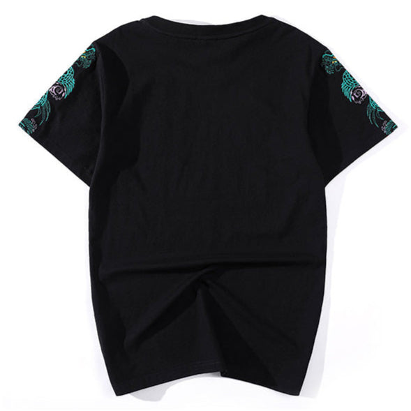 Dragon Crest Embroidered T-Shirt