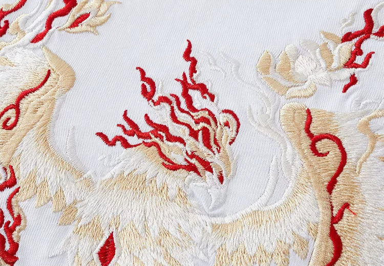 Emerging Phoenix Embroidered T-shirt