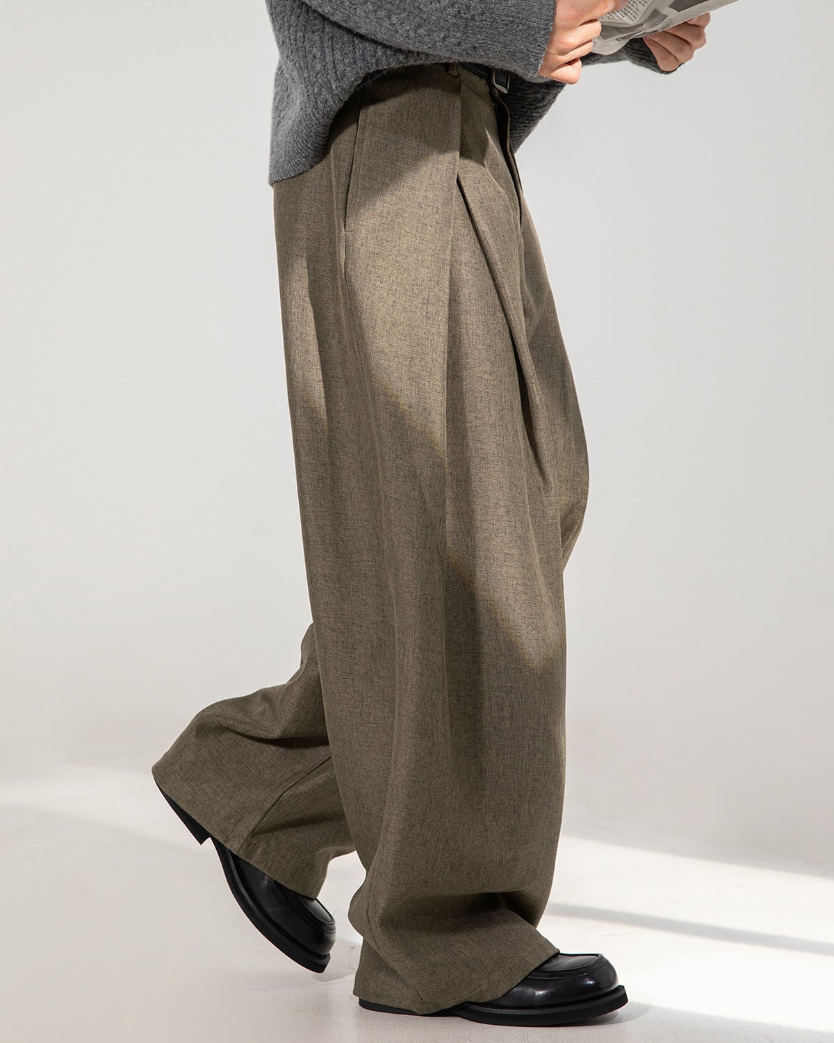 Fanu | Szerokie spodnie w stylu hakama