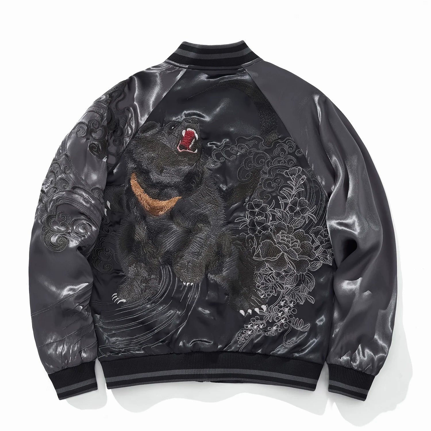 Kurokuma Embroidered Sukajan Jacket