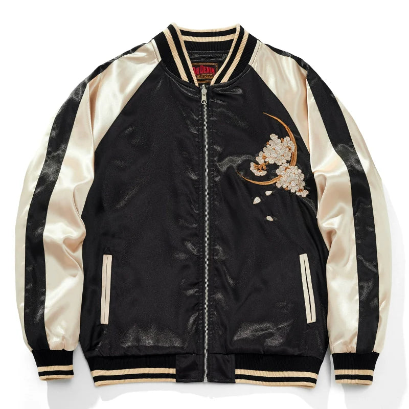Phoenix Harmony Sukajan Souvenir Bomber Jacket
