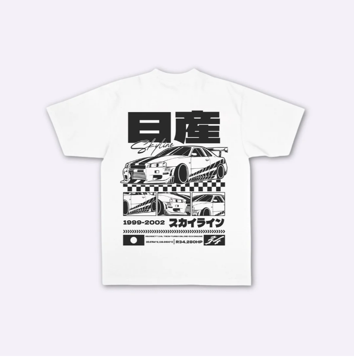 Skyline - oversized T-shirt