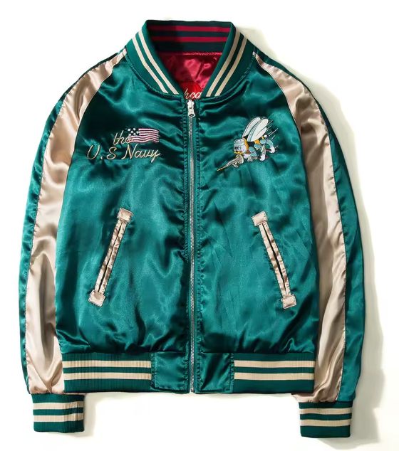 Sukajan | Double sided US Navy