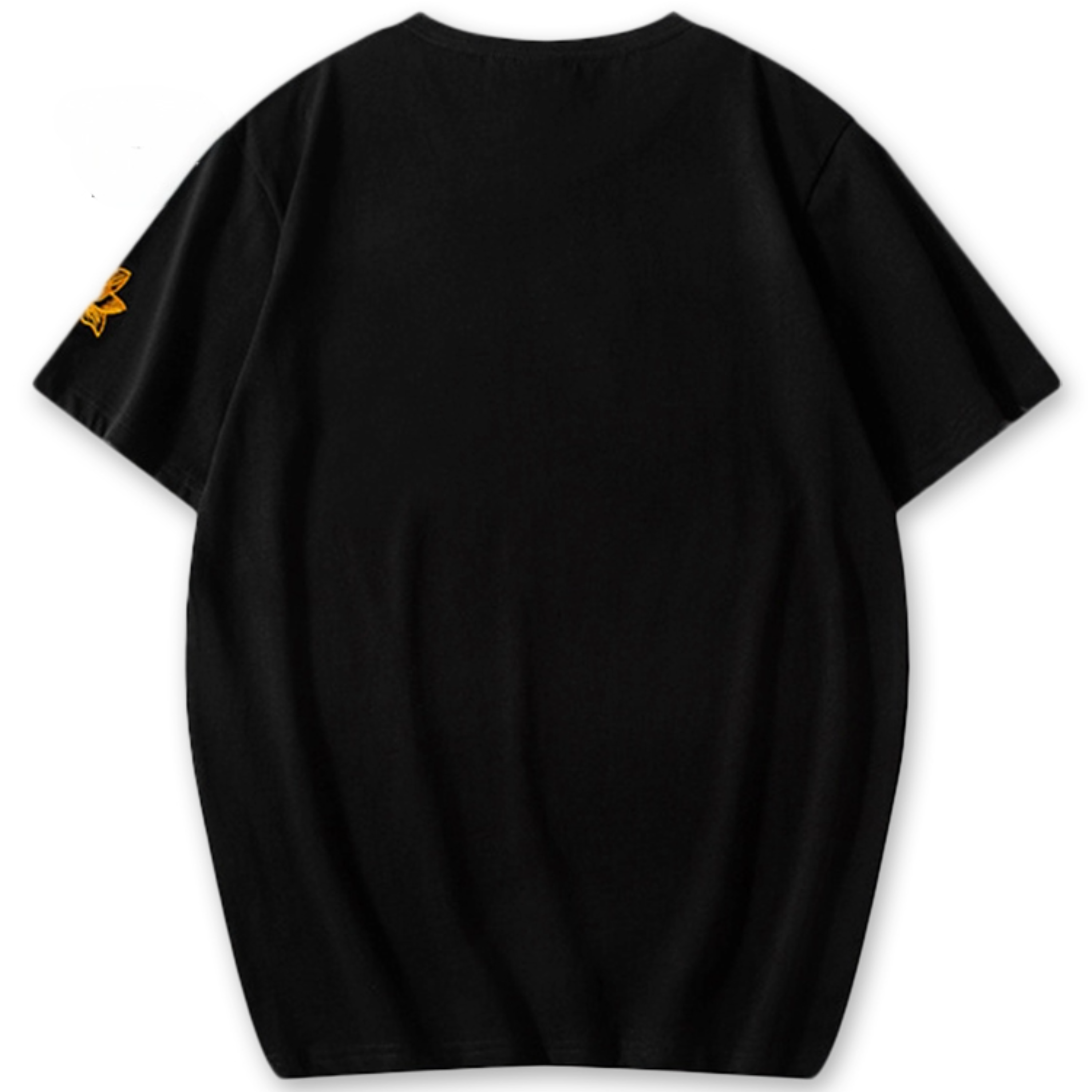 T-shirt z haftem złotego karpia koi