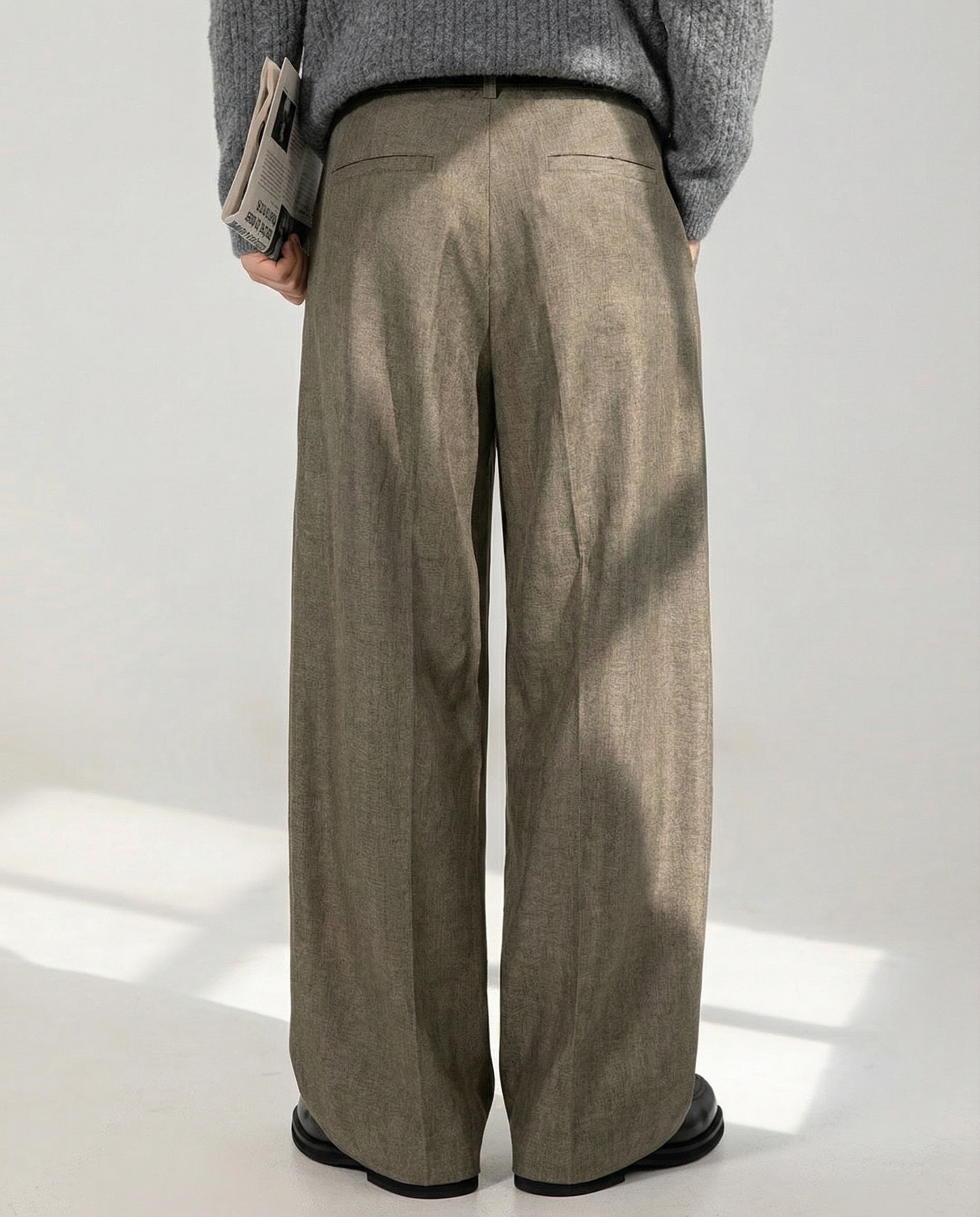 Fanu | Szerokie spodnie w stylu hakama