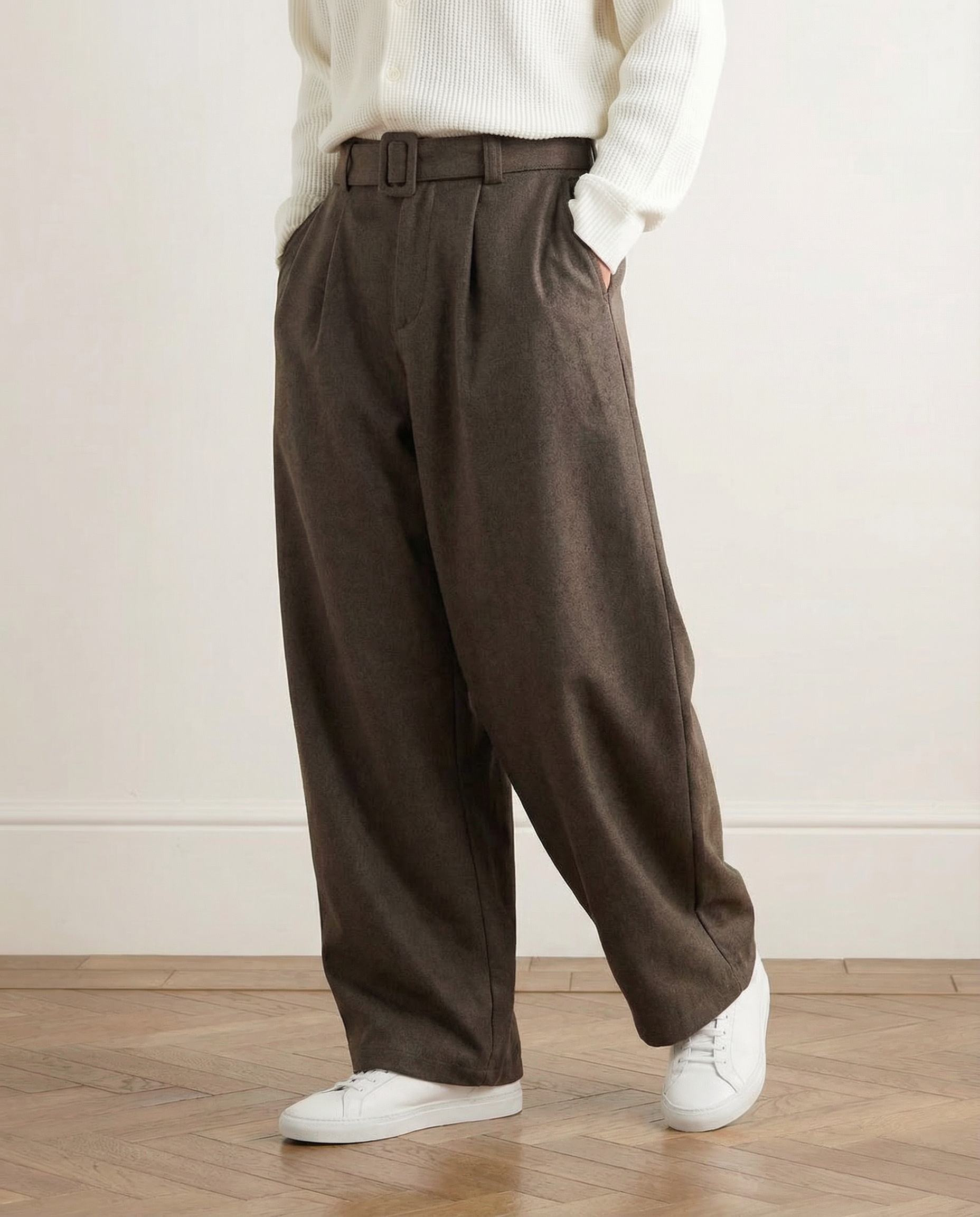 Foku | Loose fit wide pants