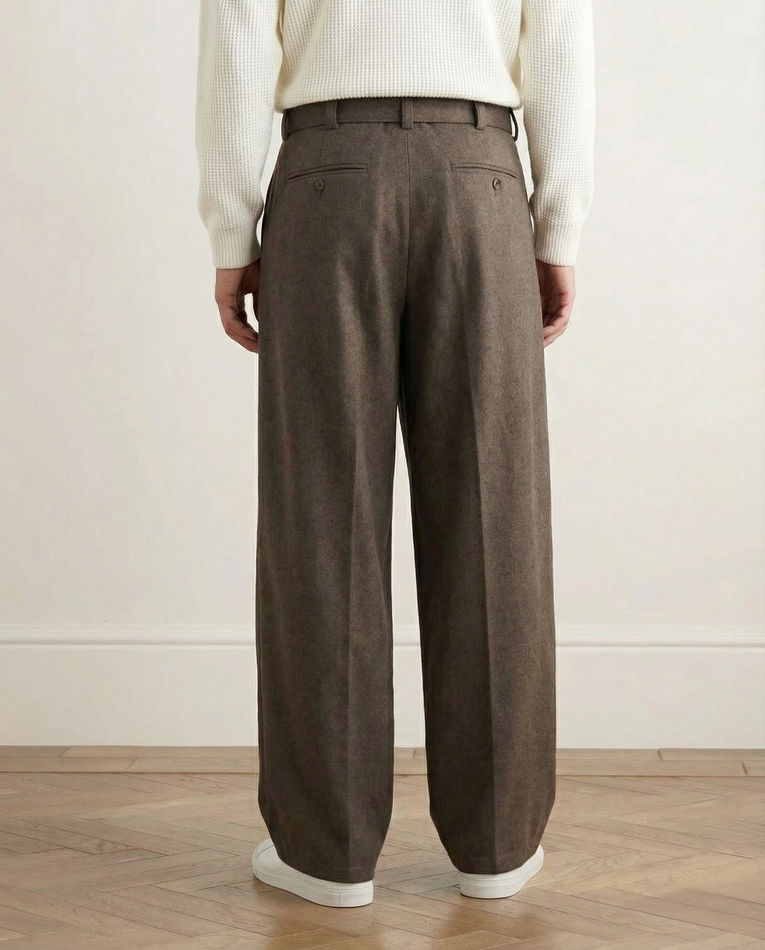 Foku | Loose fit wide pants