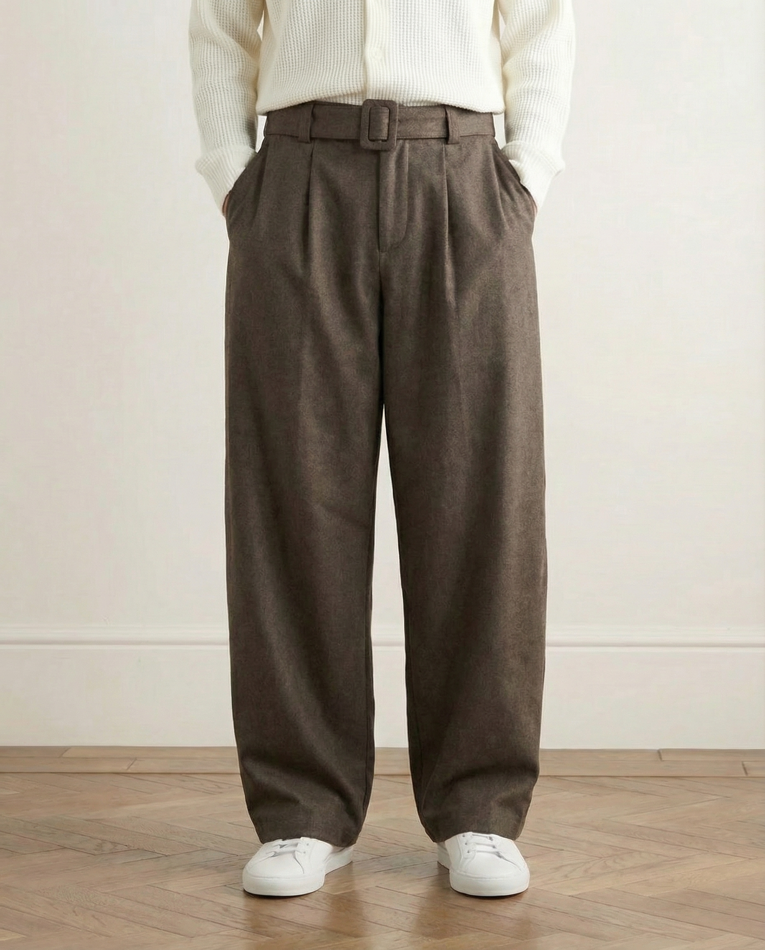 Foku | Loose fit wide pants