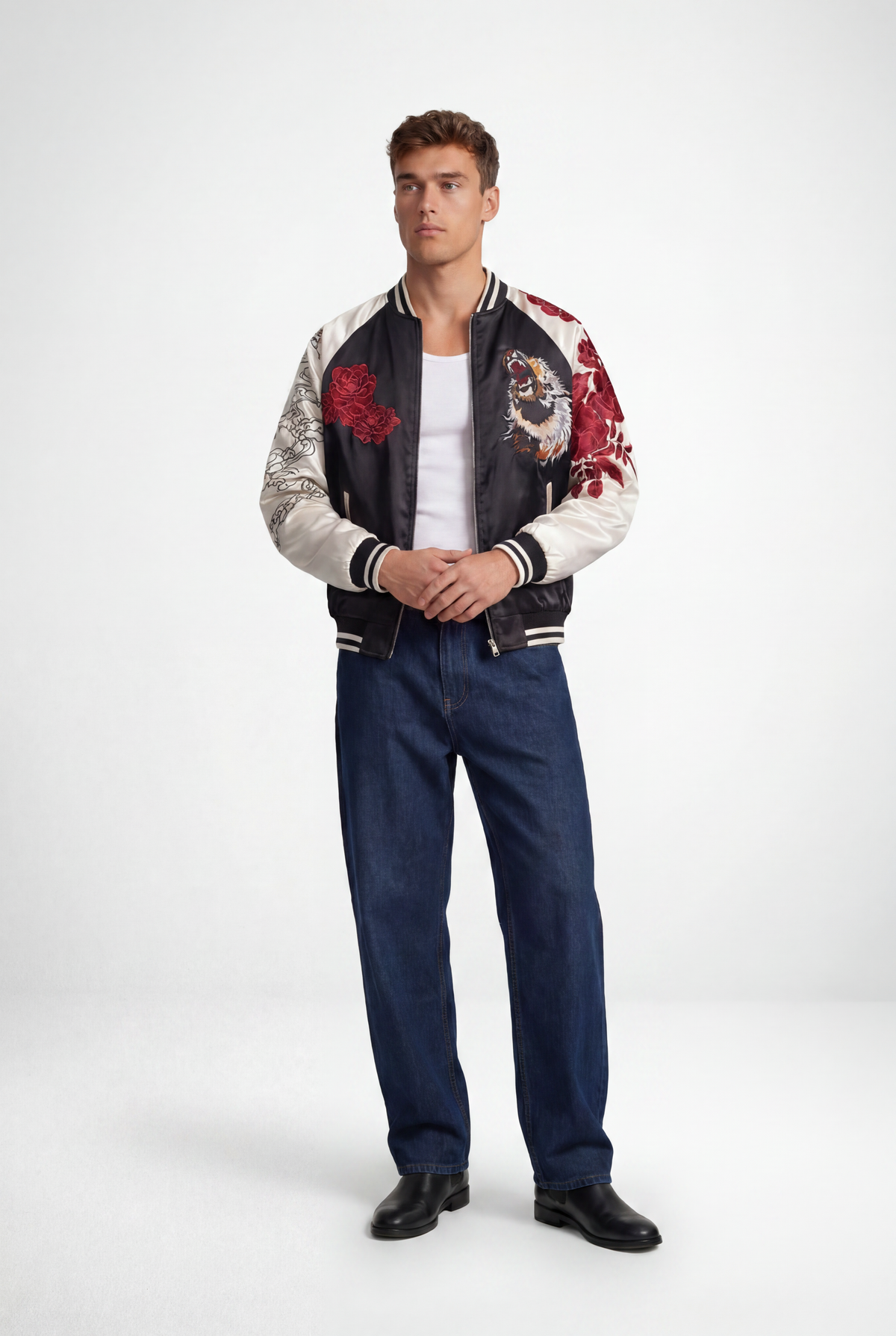 Shishio Embroidered Sukajan Jacket