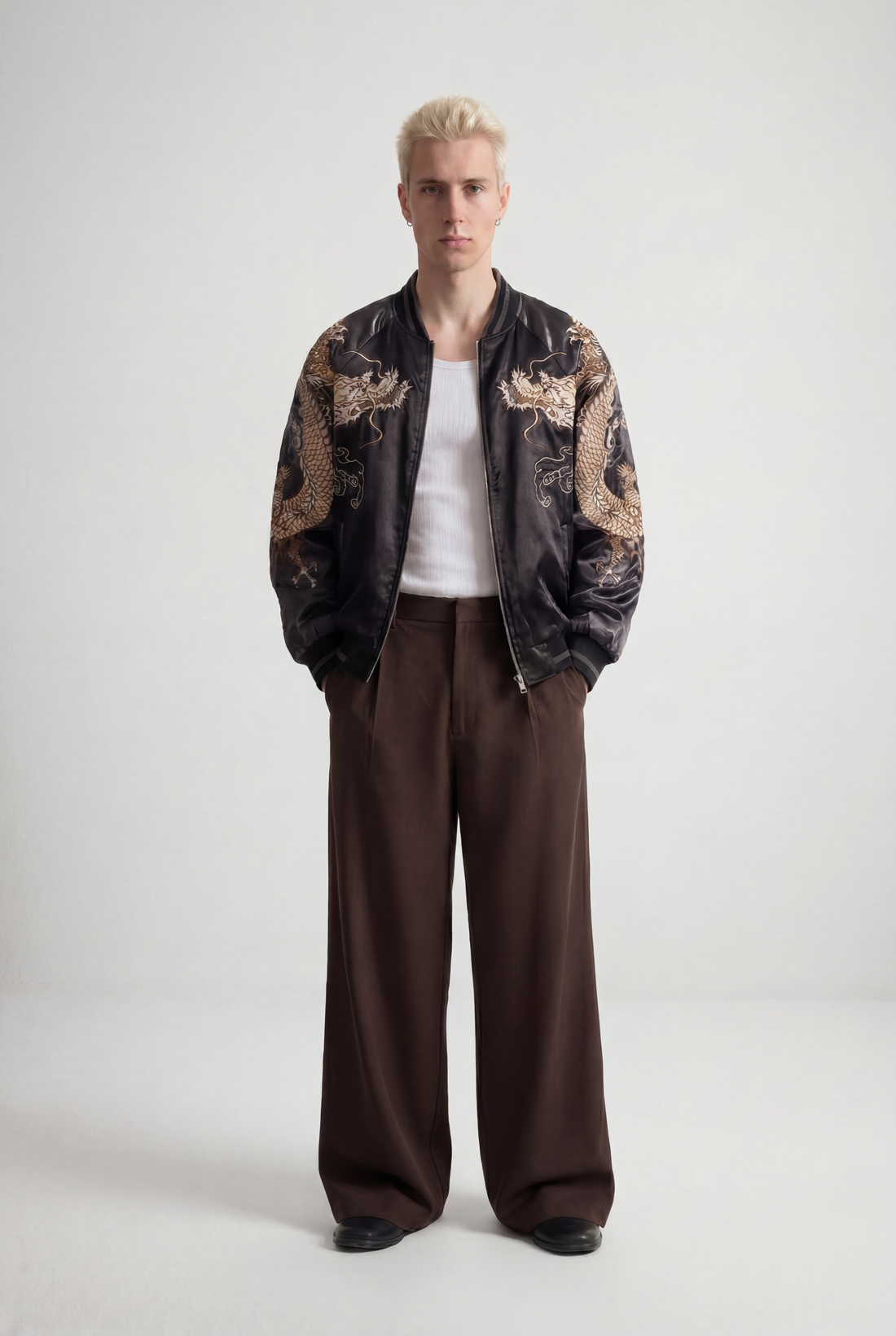 ToraRyuu Embroidered Sukajan Jacket