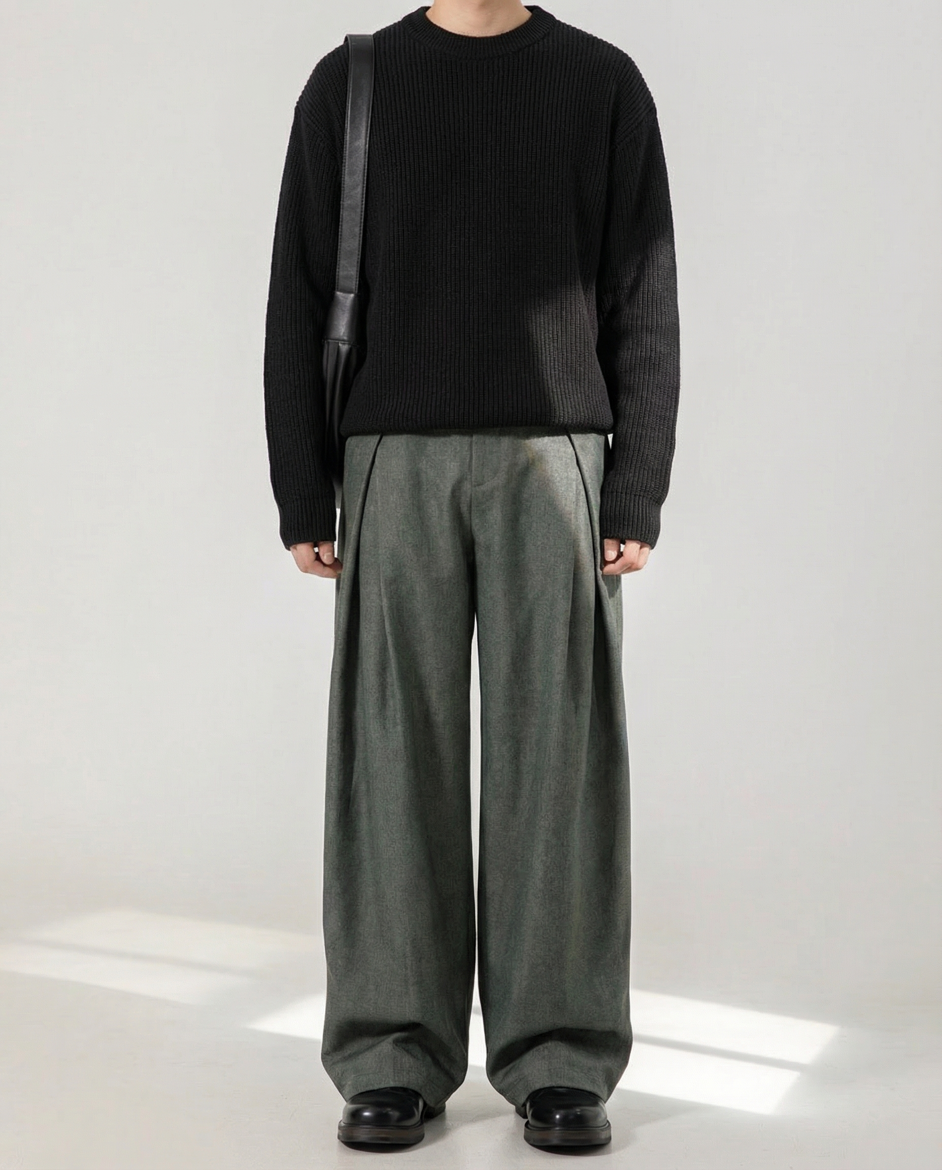 Fanu | Szerokie spodnie w stylu hakama