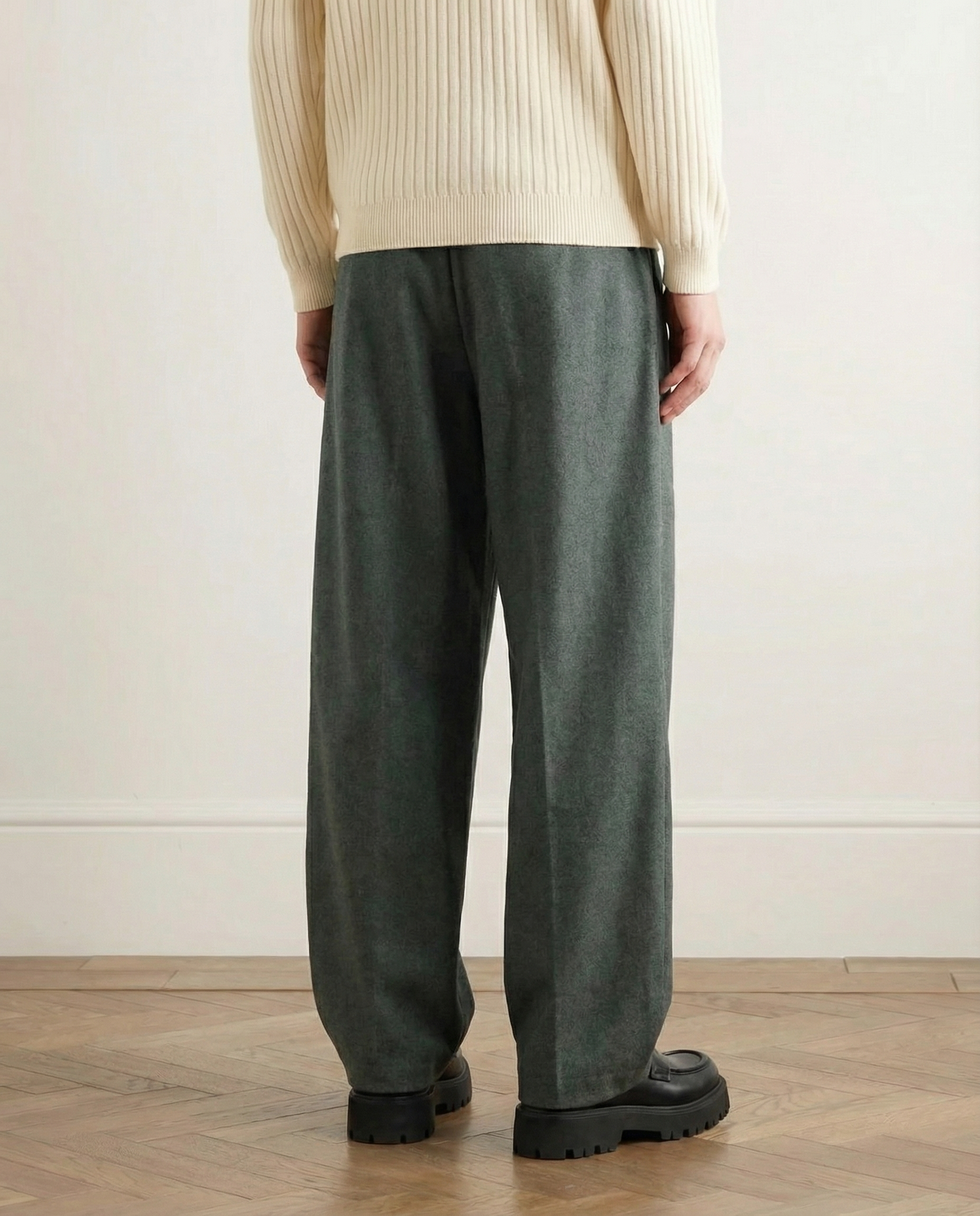 Foku | Loose fit wide pants