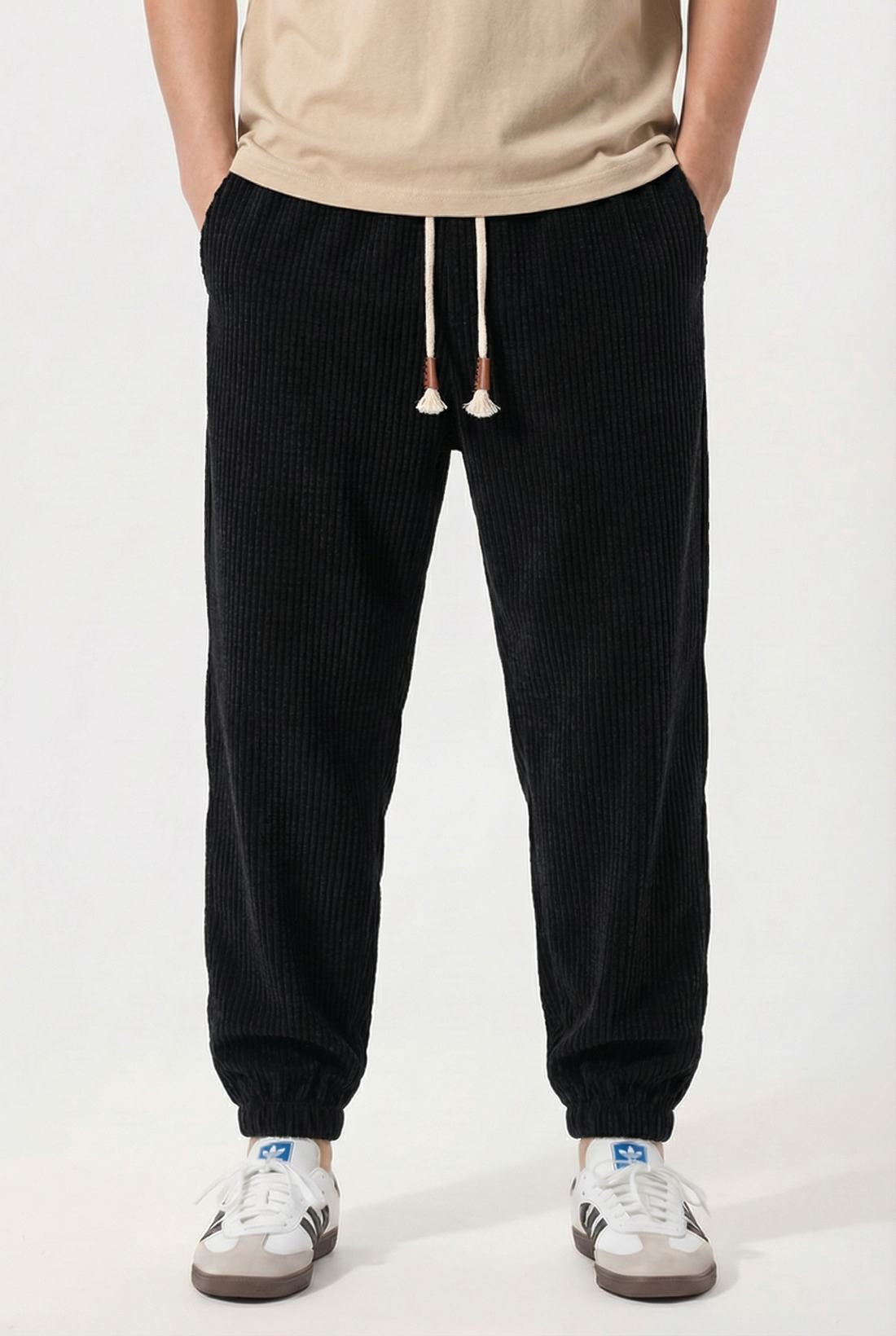 Hanu | Corduroy Harem Pants