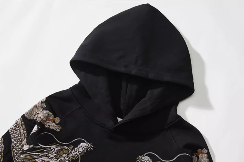 Ryujin Sakura Dragon Sukajan Hoodie