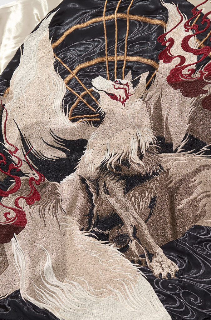 Kyubi Embroidered Sukajan Jacket