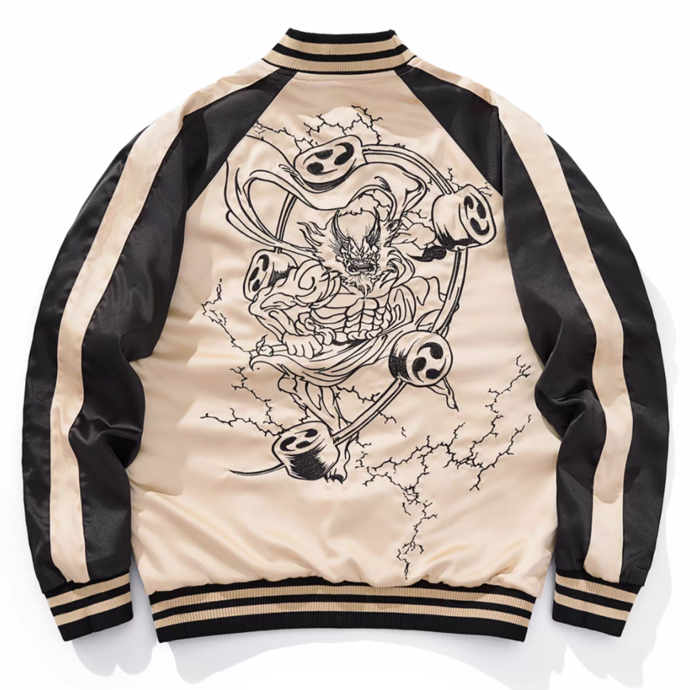 Raijin Embroidered Sukajan Jacket