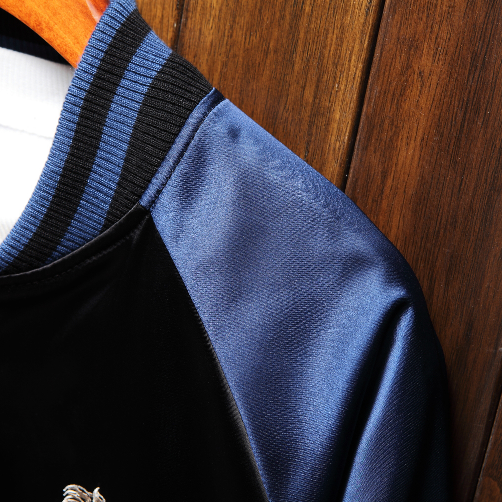 Japanese Blue Dragon Sukajan Jacket