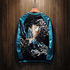 Reversible Japanese Koi Goldfish Sukajan Souvenir Jacket - Dual Design Embroidery