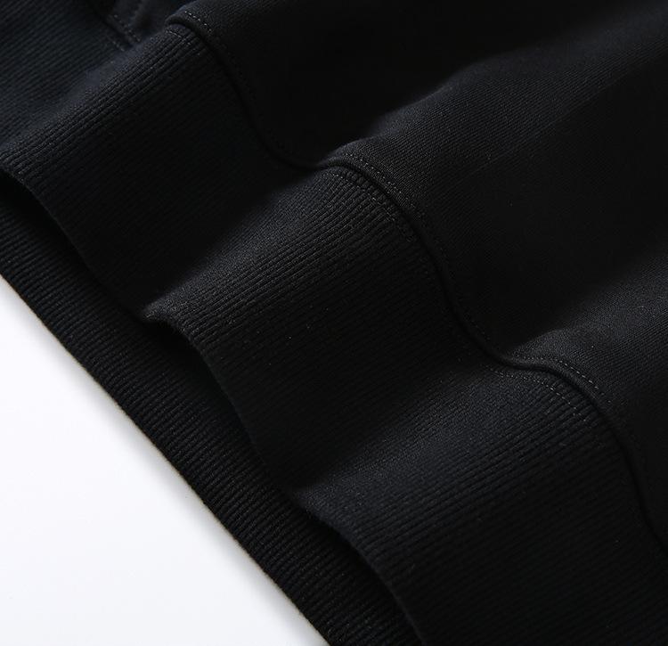Bluza z kapturem z haftem żurawia