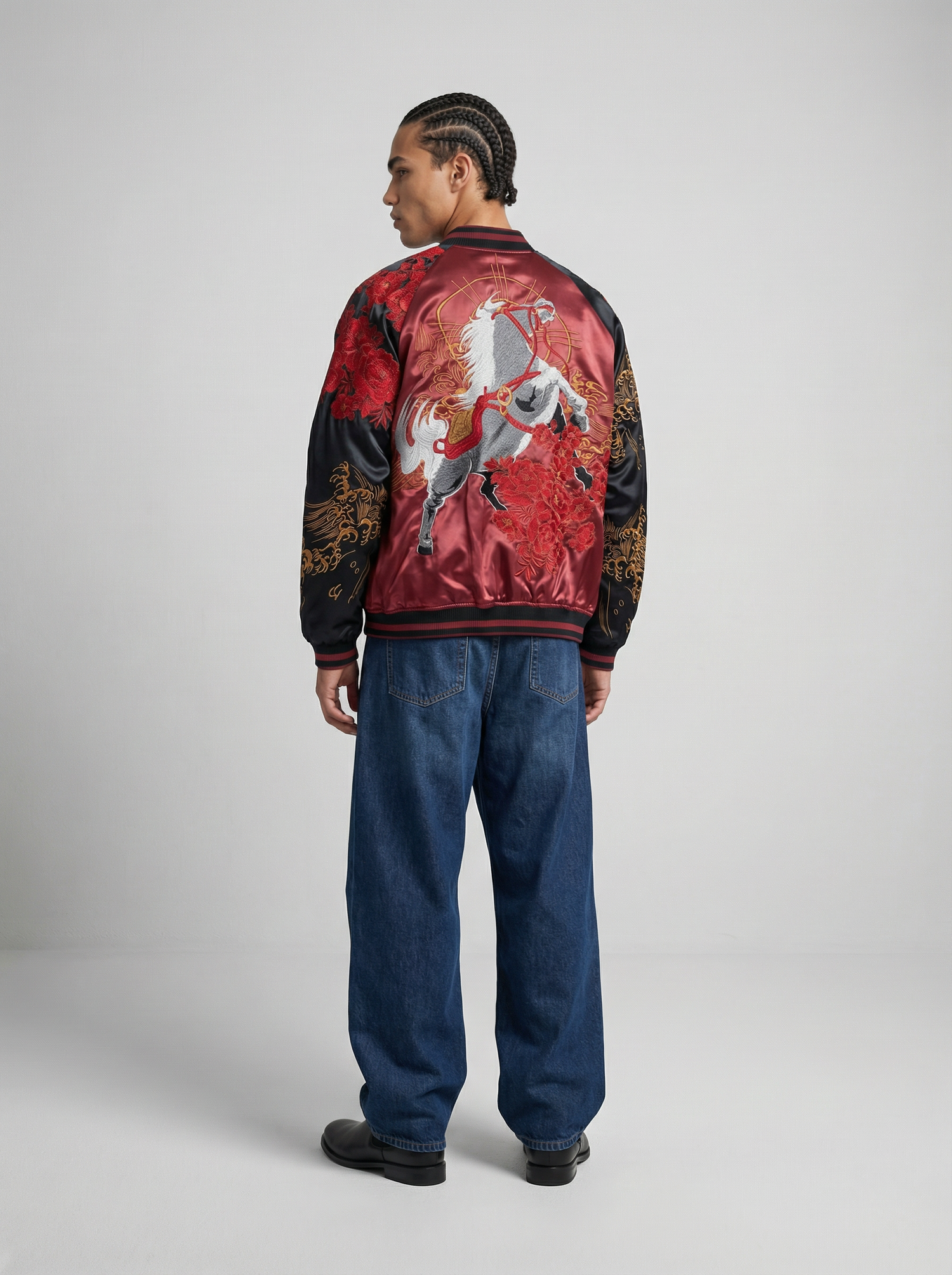 Hakuba Sukajan Jacket (Reversible)