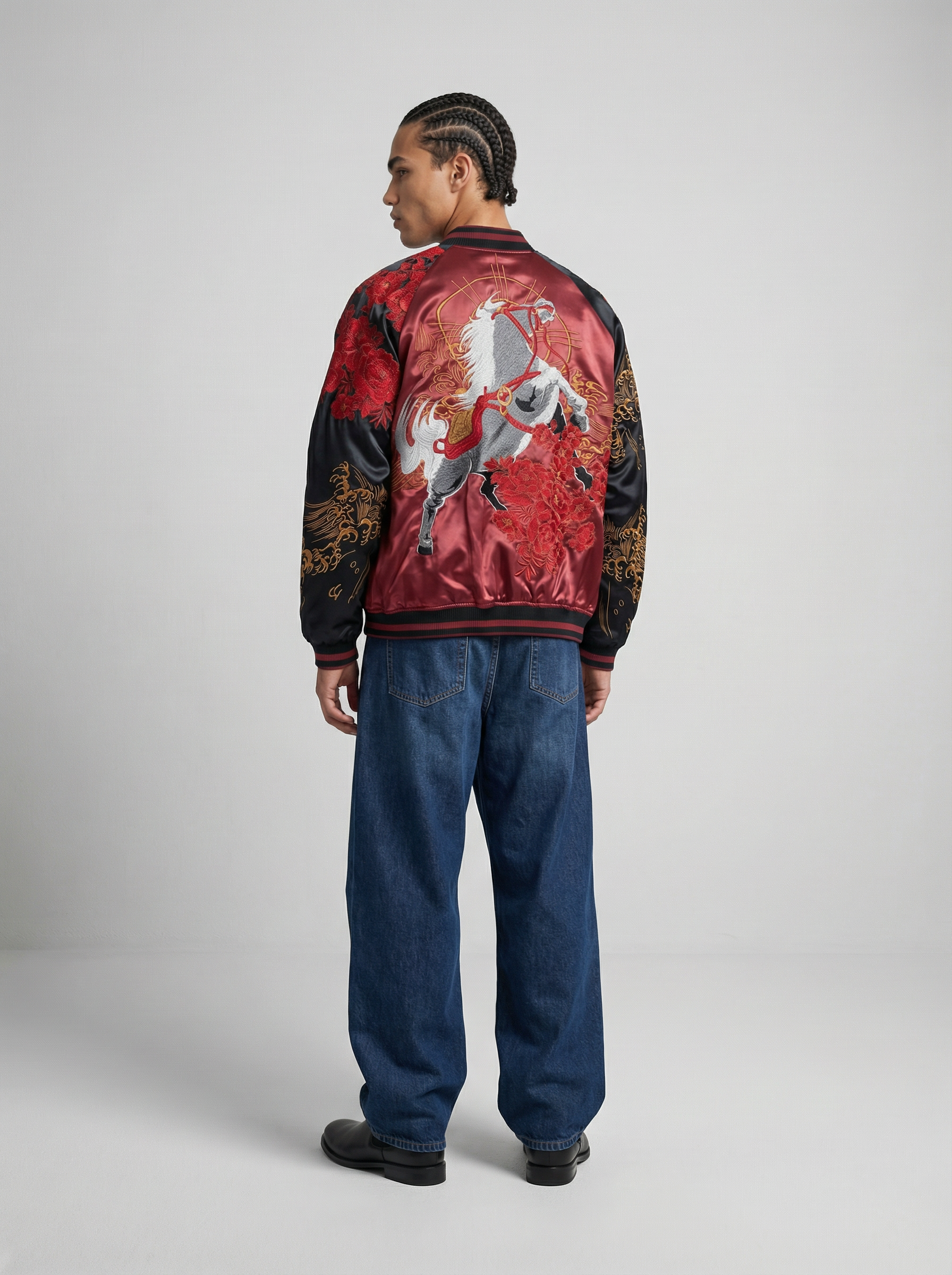 Hakuba Sukajan Jacket (Reversible)