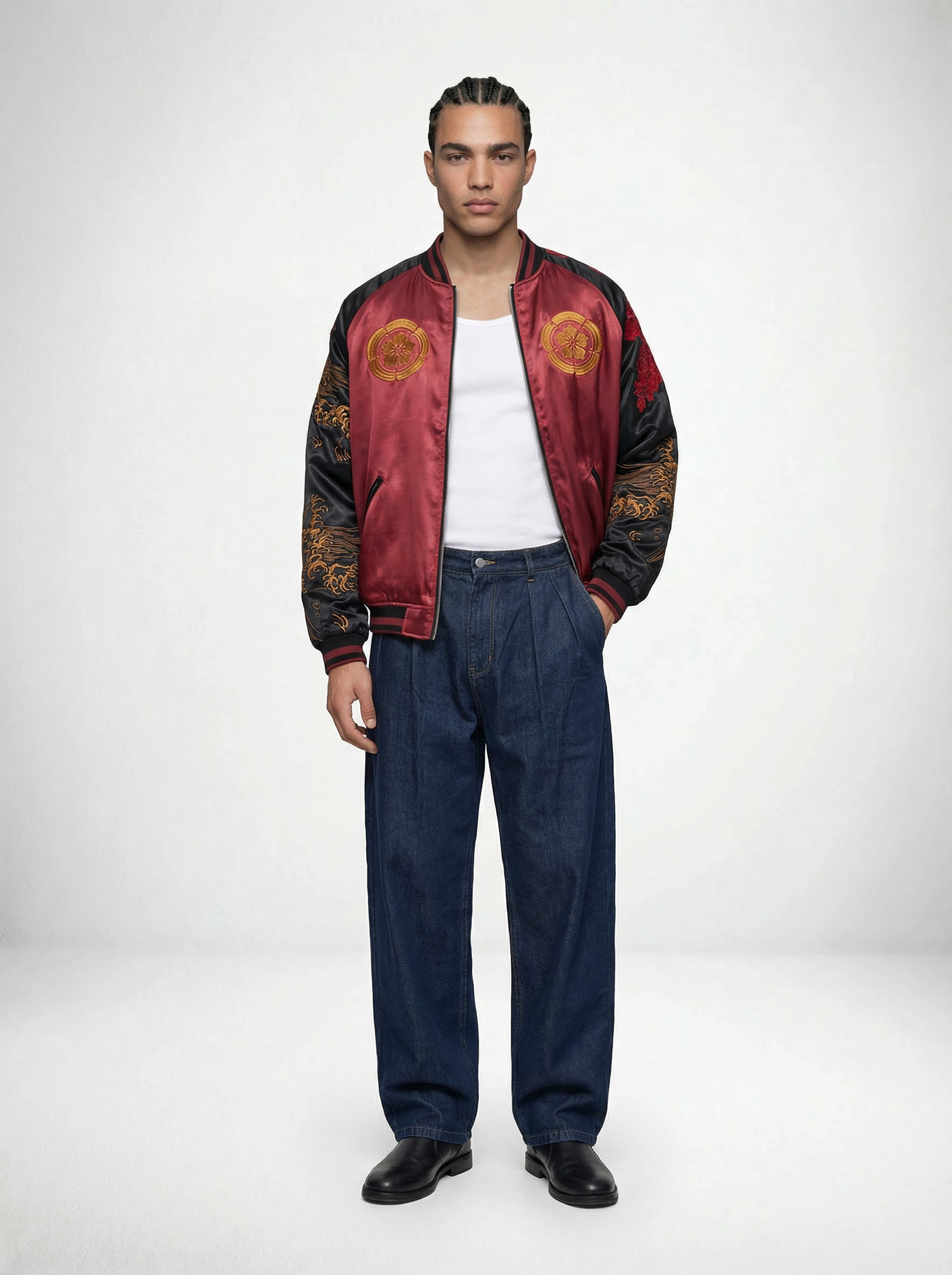 Hakuba Sukajan Jacket (Reversible)