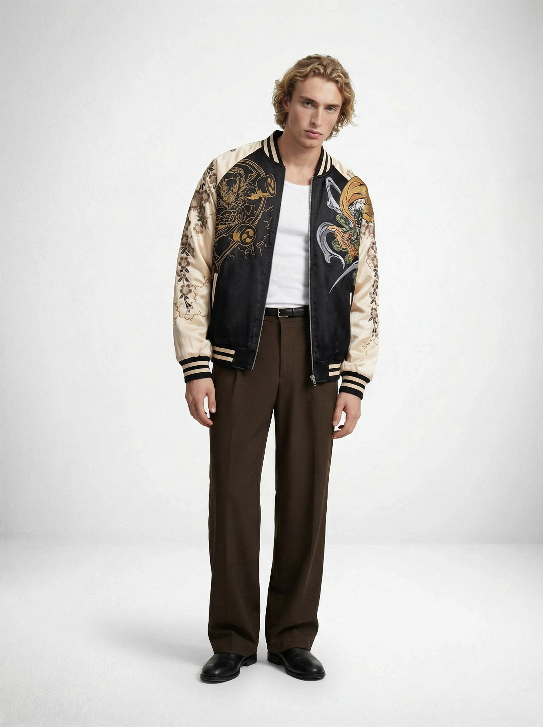 Raijin Embroidered Sukajan Jacket