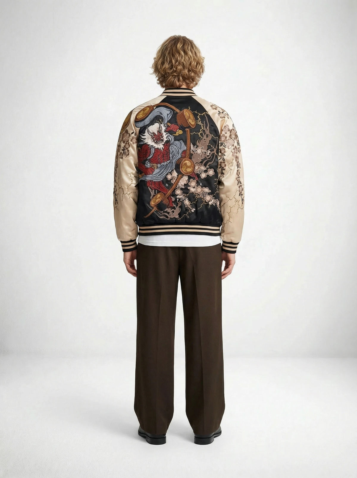 Raijin Embroidered Sukajan Jacket